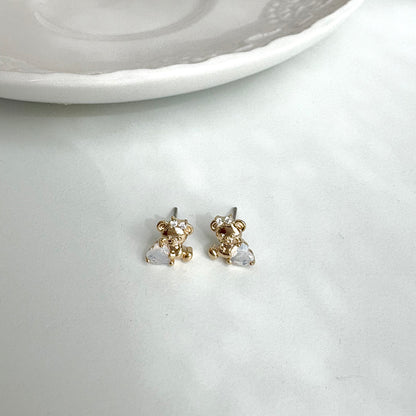 Candy Star Teddy Bear Earrings